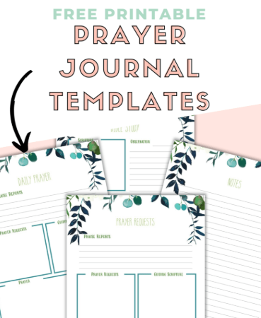 Prayer Journal Templates